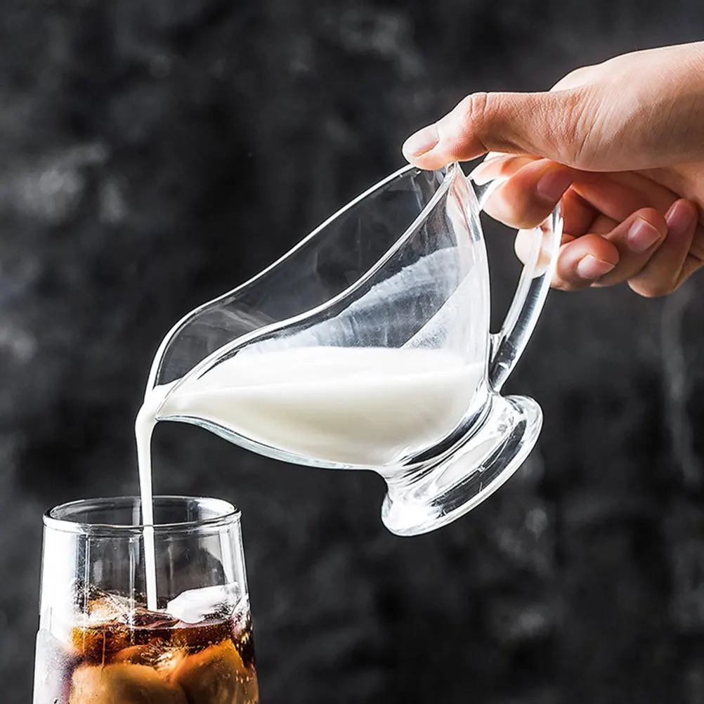 Practical Gravy Sauce Boats Salad Dressing Glass Jug Bowl Serving Dish Milk Container Pitcher 
Practical Gravy Sauce Boats Salad Dressing Glass Jug Bowl Serving Dish Milk Container Pitcher