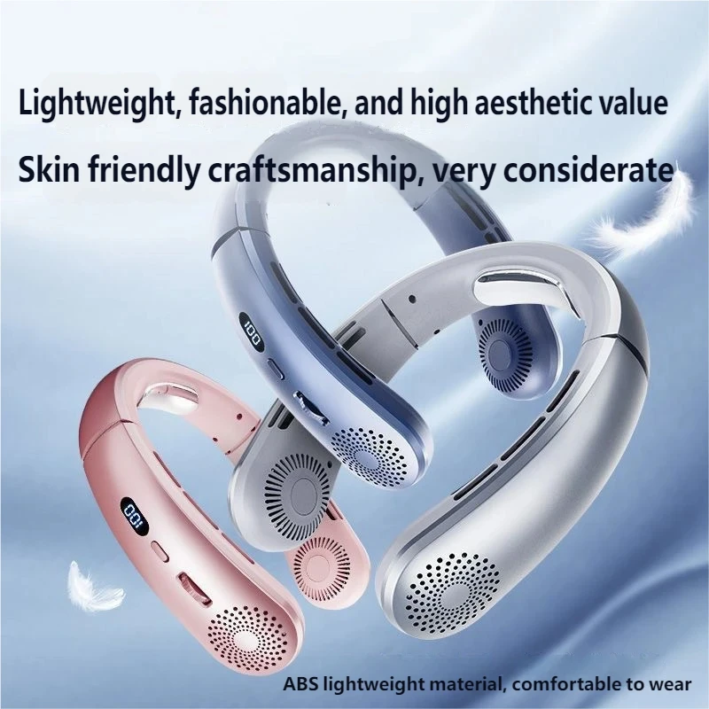 Portable Neck Fan Wearable USB Fan With LED Display 100 Adjustable Speeds For Summer Gym Sports Home Office Cooling 2026 New
Portable Neck Fan Wearable USB Fan With LED Display 100 Adjustable Speeds For Summer Gym Sports Home Office Cooling 2026 New