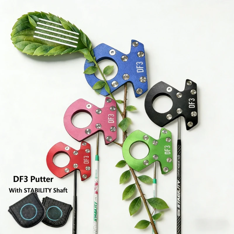 Новый гольф-паттер DF3 с балансированным стабилизирующим шафтом Zero Torque, 33, 34, 35, 36 дюймов, с чехлом для головки клюшки
Новый гольф-паттер DF3 с балансированным стабилизирующим шафтом Zero Torque, 33, 34, 35, 36 дюймов, с чехлом для головки клюшки