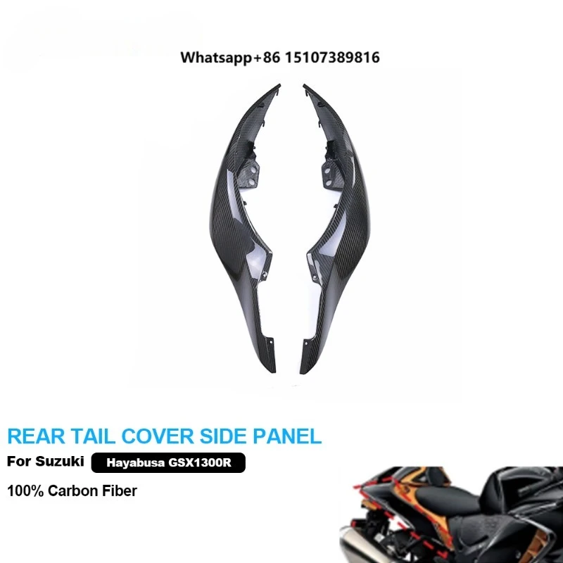 100% Dry 3K Motorcycle Modified Accessories Rear Frame Side Panel for GSX1300R Hayabusa 2021-2026
100% Dry 3K Motorcycle Modified Accessories Rear Frame Side Panel for GSX1300R Hayabusa 2021-2026