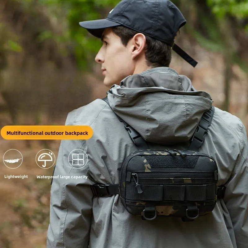 Fishing Vest Bag Men's Camo Fishing Lures Utility Tackle Chest Waist Pack Outdoor Mountaineering Camping Hiking Hunting Supplies
Fishing Vest Bag Men's Camo Fishing Lures Utility Tackle Chest Waist Pack Outdoor Mountaineering Camping Hiking Hunting Supplies