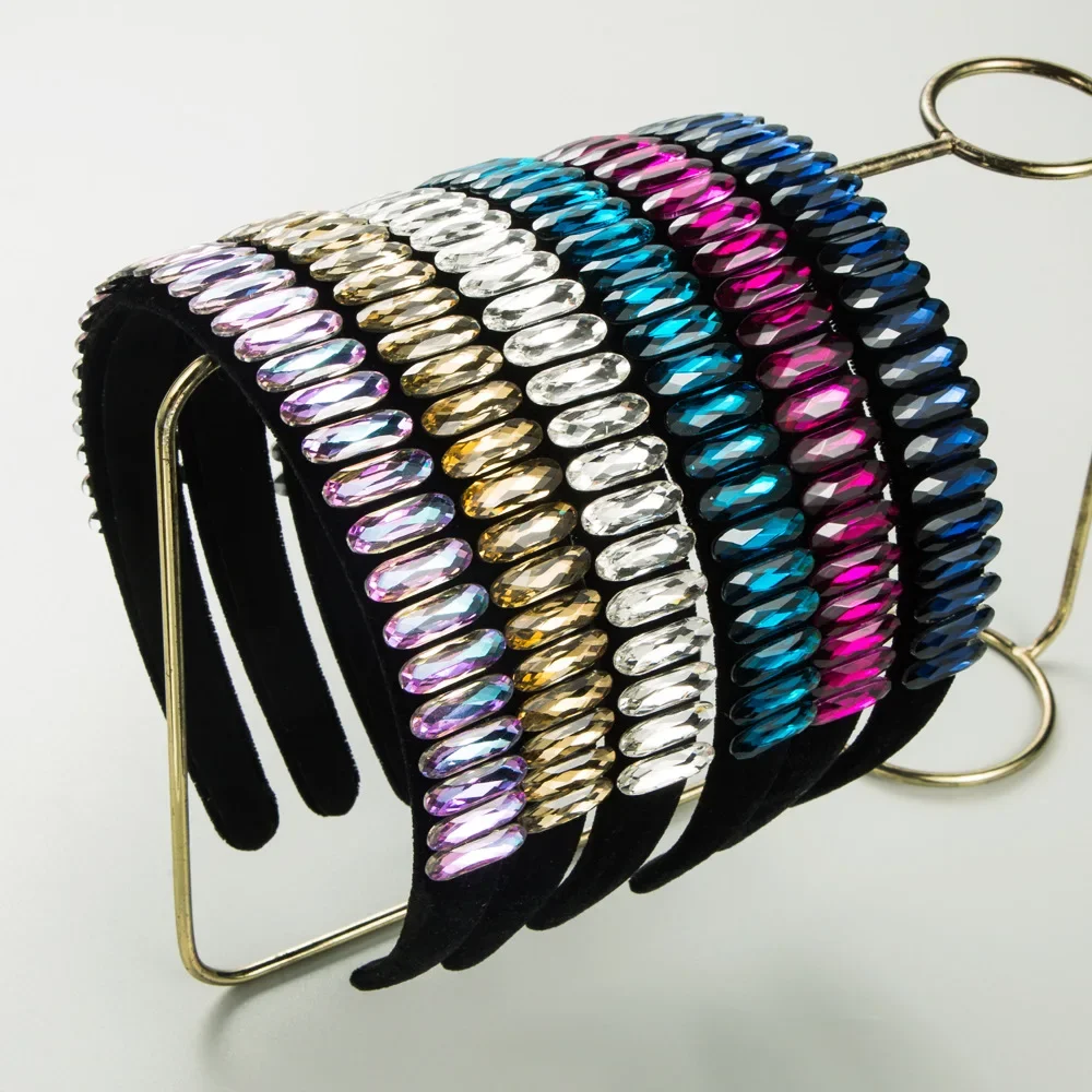 Vintage Velvet Wide Hairband Oval Marquise Gemstone Padded Headband Retro Evening Party Statement Hair Accessories Women
Vintage Velvet Wide Hairband Oval Marquise Gemstone Padded Headband Retro Evening Party Statement Hair Accessories Women