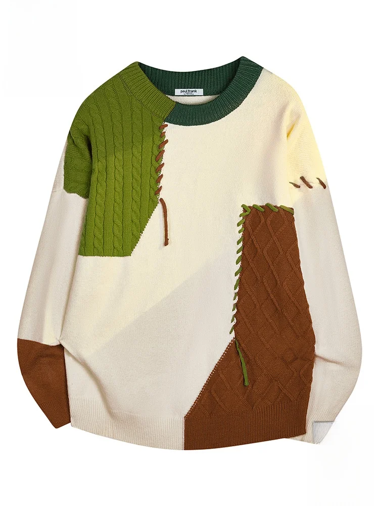 Вязаный свитер Paul Frank M с круглым вырезом, осенний, повседневный, теплый, с дизайнерским принтом обезьяны, мягкий, из смесового полиэстера
Вязаный свитер Paul Frank M с круглым вырезом, осенний, повседневный, теплый, с дизайнерским принтом обезьяны, мягкий, из смесового полиэстера