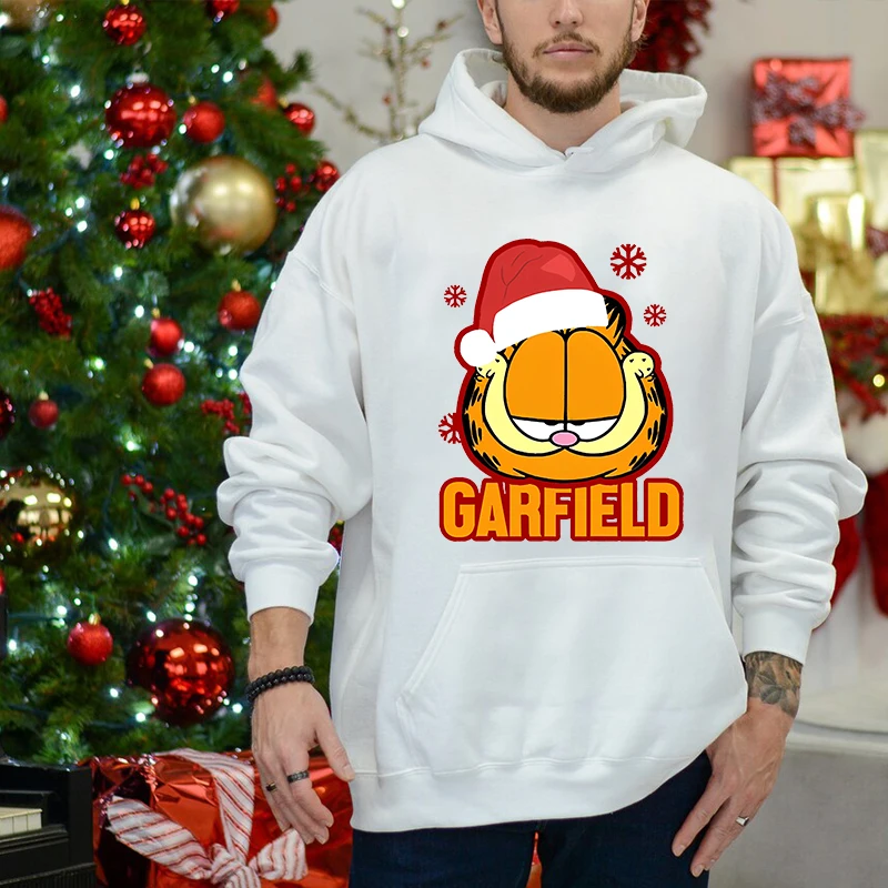 Мужская осенне-зимняя Толстовка Garfield с рождественским принтом плюс бархатный спортивный свитер Свободная мужская одежда
Мужская осенне-зимняя Толстовка Garfield с рождественским принтом плюс бархатный спортивный свитер Свободная мужская одежда