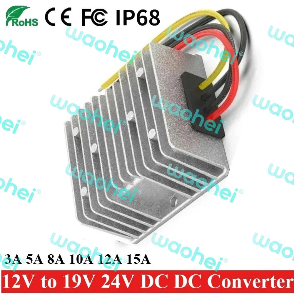 12V to 19V 24V 3A 5A 8A 10A 12A 15A DC DC Boost Step Up Converter Stabilizer Regulator Car Laptop Power Supply CE Certificated
12V to 19V 24V 3A 5A 8A 10A 12A 15A DC DC Boost Step Up Converter Stabilizer Regulator Car Laptop Power Supply CE Certificated