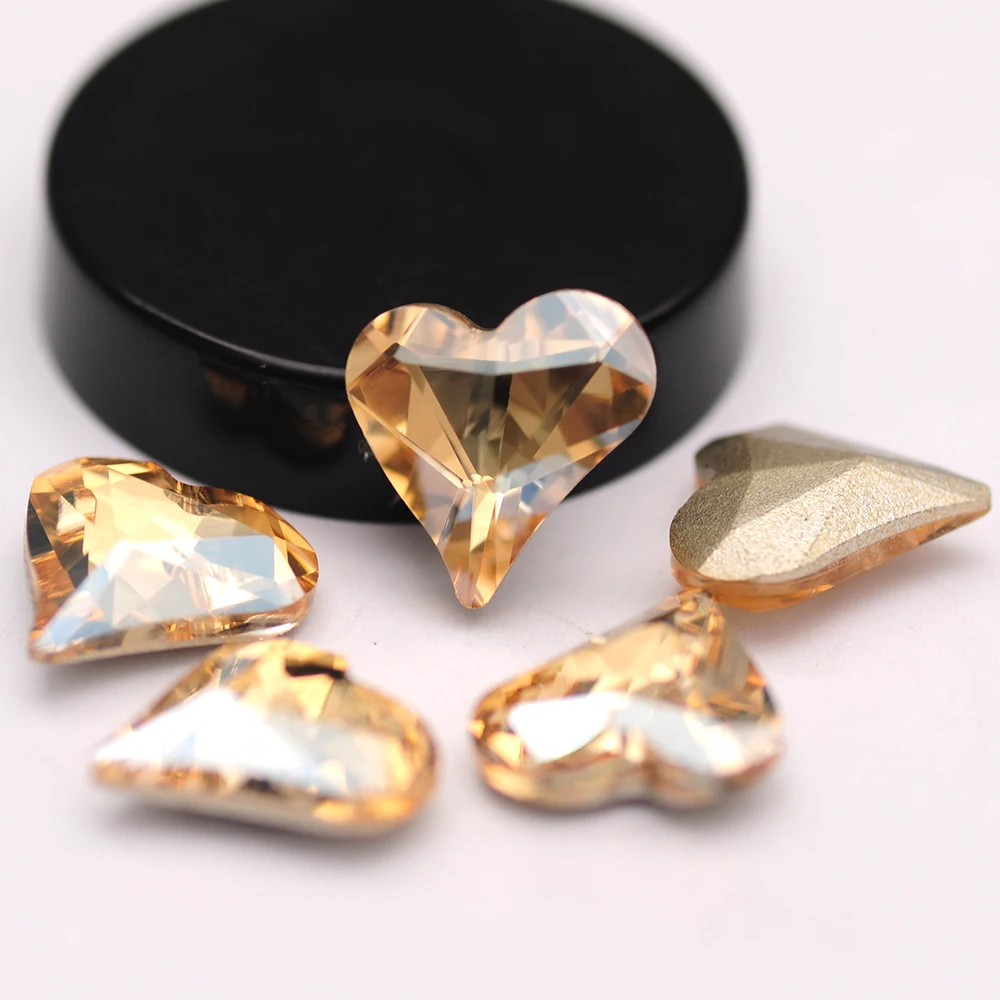 YANRUO 4809 5A Sweet Heart Golden Shadow Glass Strass Glitter Rhinestones Crafts Design Accessories Beads Nail Art Decorations
YANRUO 4809 5A Sweet Heart Golden Shadow Glass Strass Glitter Rhinestones Crafts Design Accessories Beads Nail Art Decorations