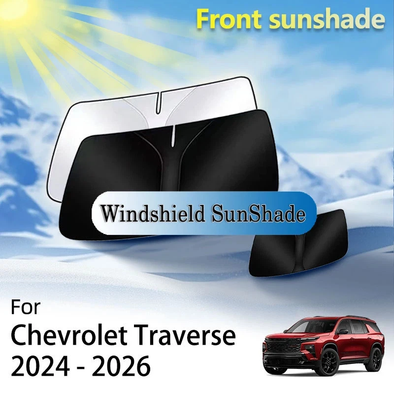 For Chevrolet Traverse 2024 2025 2026 RS Accessories Front Sunshade Window Heat Insulation Sun Shade Protection Interior Parts
For Chevrolet Traverse 2024 2025 2026 RS Accessories Front Sunshade Window Heat Insulation Sun Shade Protection Interior Parts