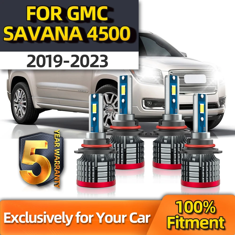 Crossfox LED Combo Headlight Kit High 9005 Low 9006 Canbus Plug-N-Play Bulbs White Lamp With Fan For GMC SAVANA 4500 2019-2023
Crossfox LED Combo Headlight Kit High 9005 Low 9006 Canbus Plug-N-Play Bulbs White Lamp With Fan For GMC SAVANA 4500 2019-2023