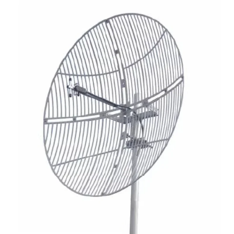 Outdoor cutting grid parabolic directional antenna wireless image transmission 2400-2483MHz high gain
Outdoor cutting grid parabolic directional antenna wireless image transmission 2400-2483MHz high gain