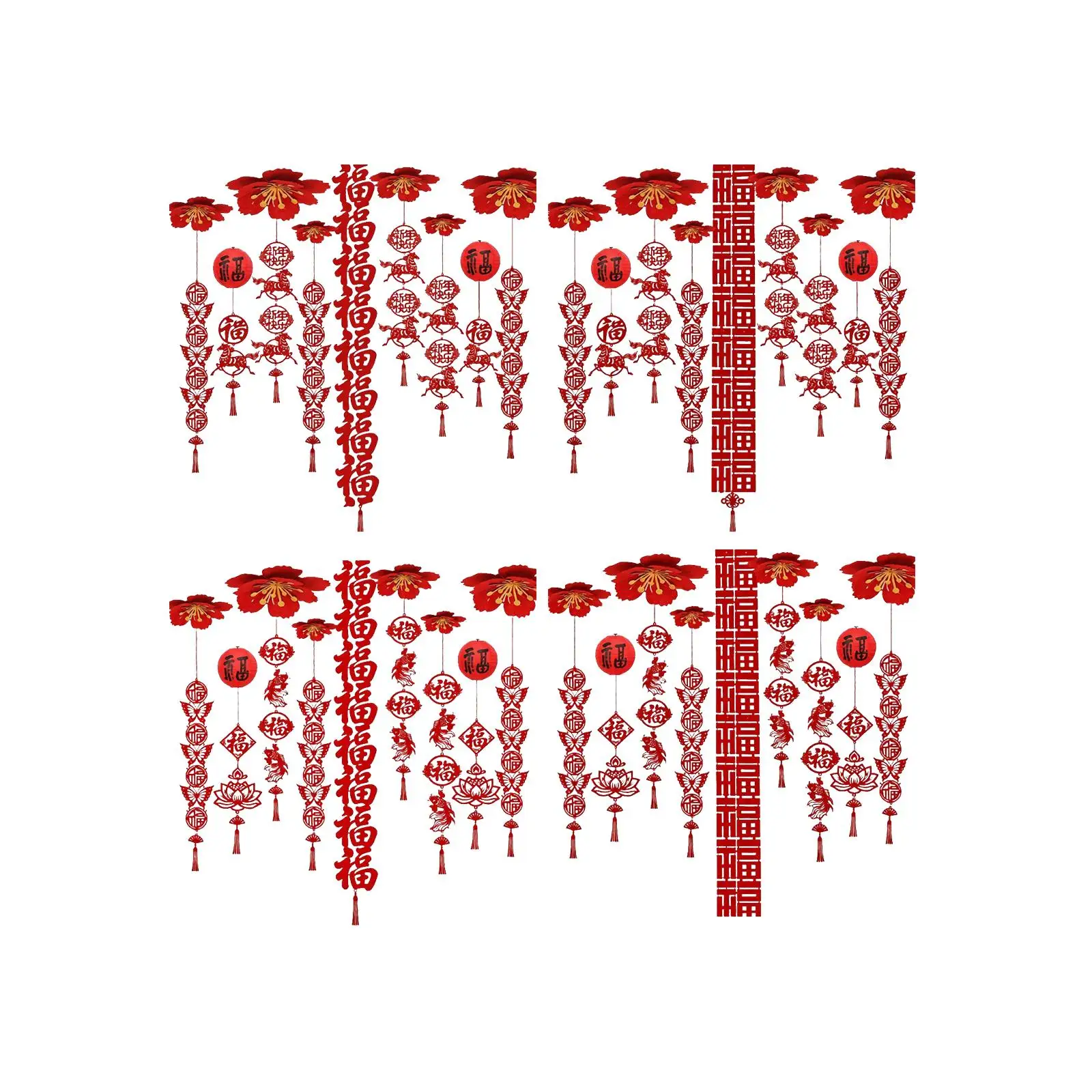 Traditional Fu Character Pendant Felt New Year Ceiling Decor Ornament for Lunar Festival Party
Traditional Fu Character Pendant Felt New Year Ceiling Decor Ornament for Lunar Festival Party