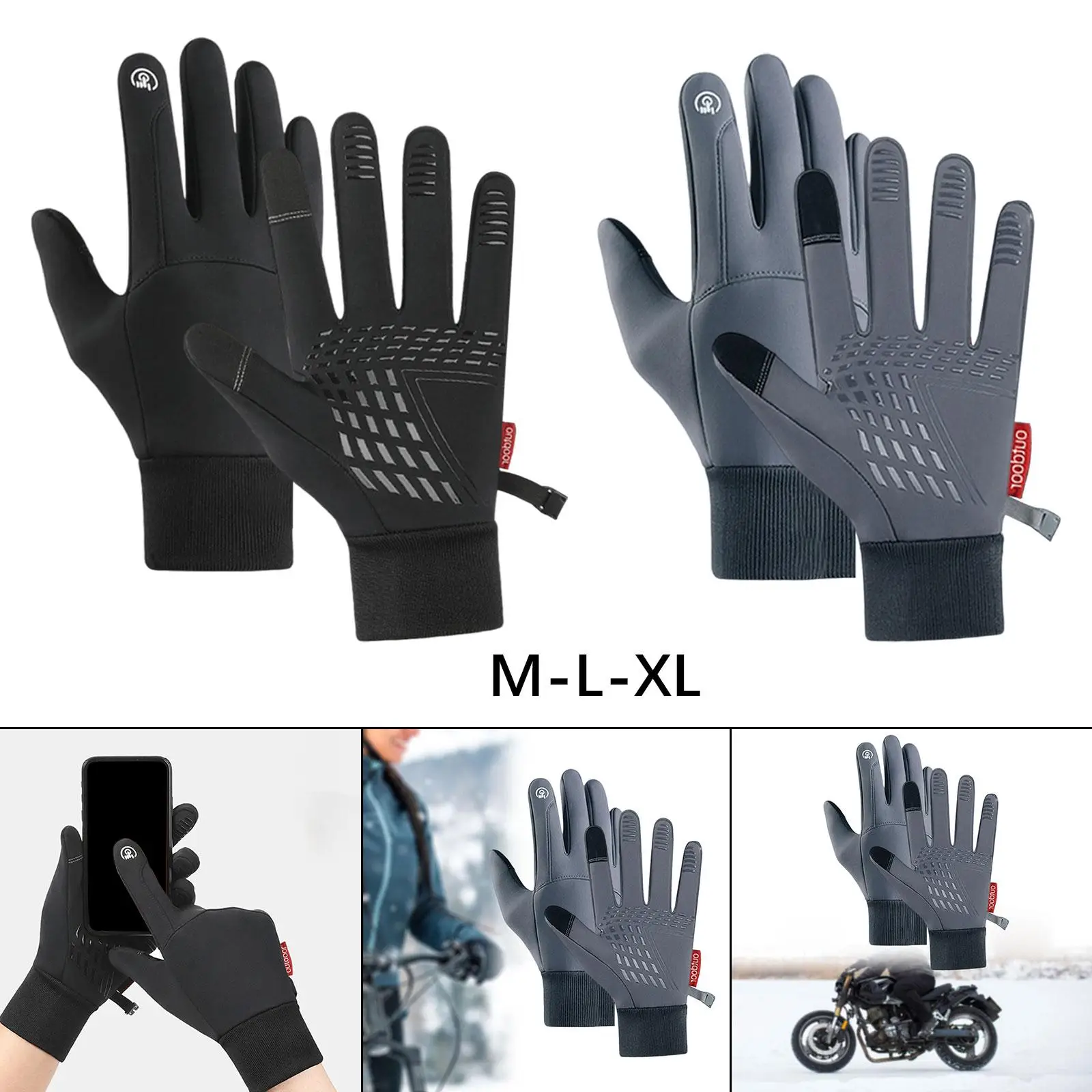 Winter Warm Gloves Thicken Full Finger Gloves for Outdoor Sports Fishing Cycling
Winter Warm Gloves Thicken Full Finger Gloves for Outdoor Sports Fishing Cycling