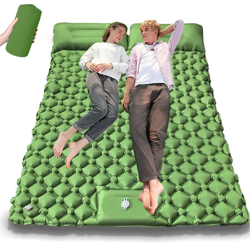 Widesea походный двойной надувной матрас, уличный спальный коврик, кровать, сверхлегкий складной дорожный воздушный коврик, подушка, влагостойкая
Widesea походный двойной надувной матрас, уличный спальный коврик, кровать, сверхлегкий складной дорожный воздушный коврик, подушка, влагостойкая