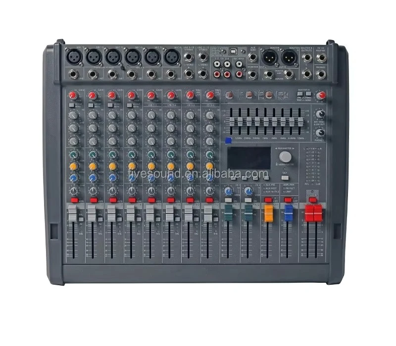 6-канальный DJ-контроллер, аудиосистема, музыкальный микшер
6-канальный DJ-контроллер, аудиосистема, музыкальный микшер