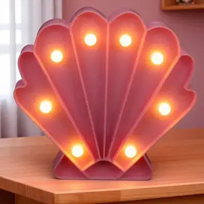Seashell Shaped Led Night Light Star Table Lamp Operated Bedside Decor For Bedroom Wedding Party Festival Gift
Seashell Shaped Led Night Light Star Table Lamp Operated Bedside Decor For Bedroom Wedding Party Festival Gift
