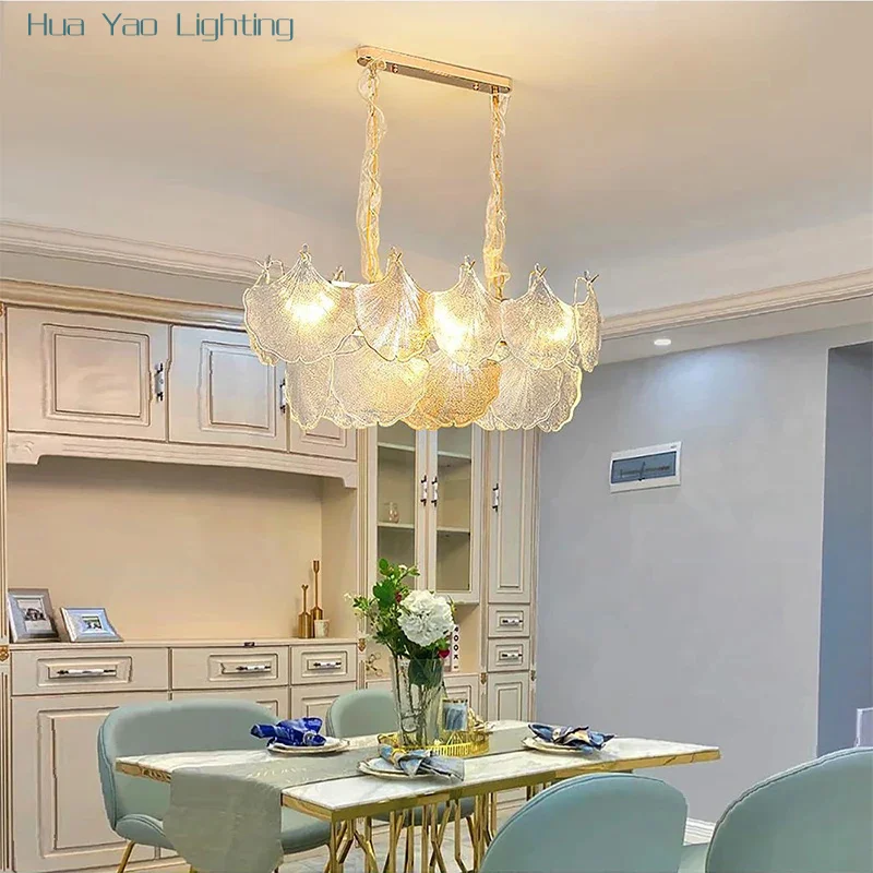 Glass Shell Ceiling Chandeliers New Modern LED Dimmable Light Artistic Round Hanging Lamps Suspension for Bedroom Decoration
Glass Shell Ceiling Chandeliers New Modern LED Dimmable Light Artistic Round Hanging Lamps Suspension for Bedroom Decoration