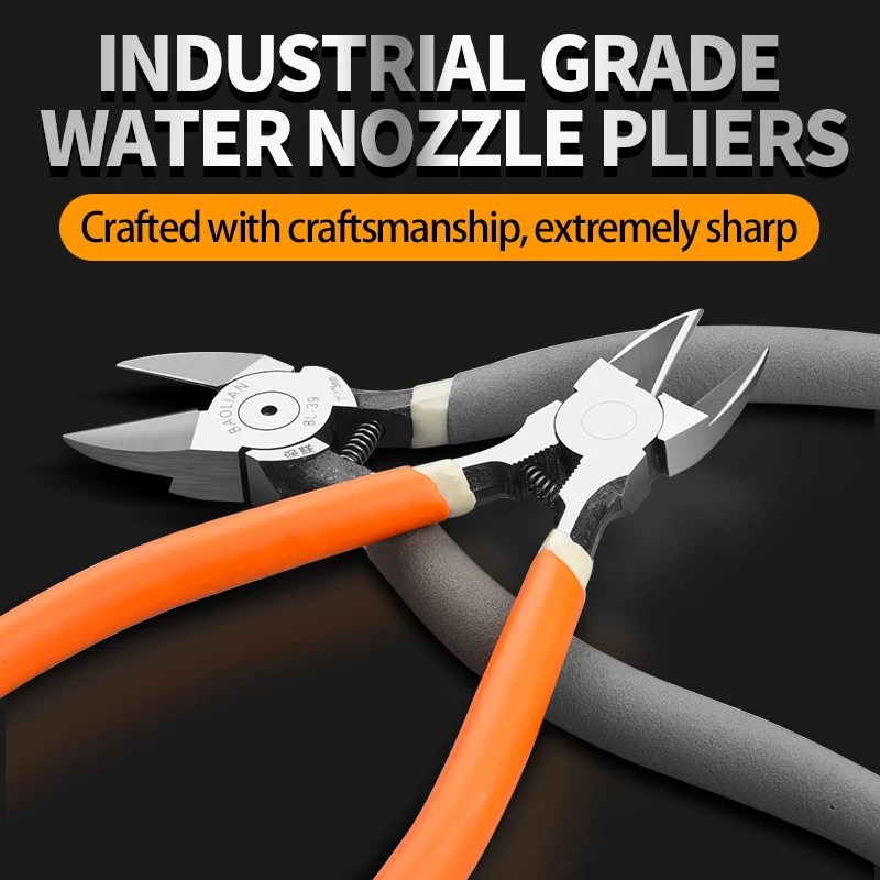 Multifunctional Wire Stripper Industrial Electronic Cutting Pliers Cable Wire Side Oblique Cutter Cutting Nippers Pliers Tool
Multifunctional Wire Stripper Industrial Electronic Cutting Pliers Cable Wire Side Oblique Cutter Cutting Nippers Pliers Tool
