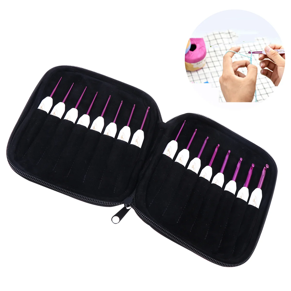 16Pcs Retro Floral ABS Crochet Hooks Set Smooth Plastic Handle Beginner Friendly Knitting Weaving Tool Crochet Hook
16Pcs Retro Floral ABS Crochet Hooks Set Smooth Plastic Handle Beginner Friendly Knitting Weaving Tool Crochet Hook