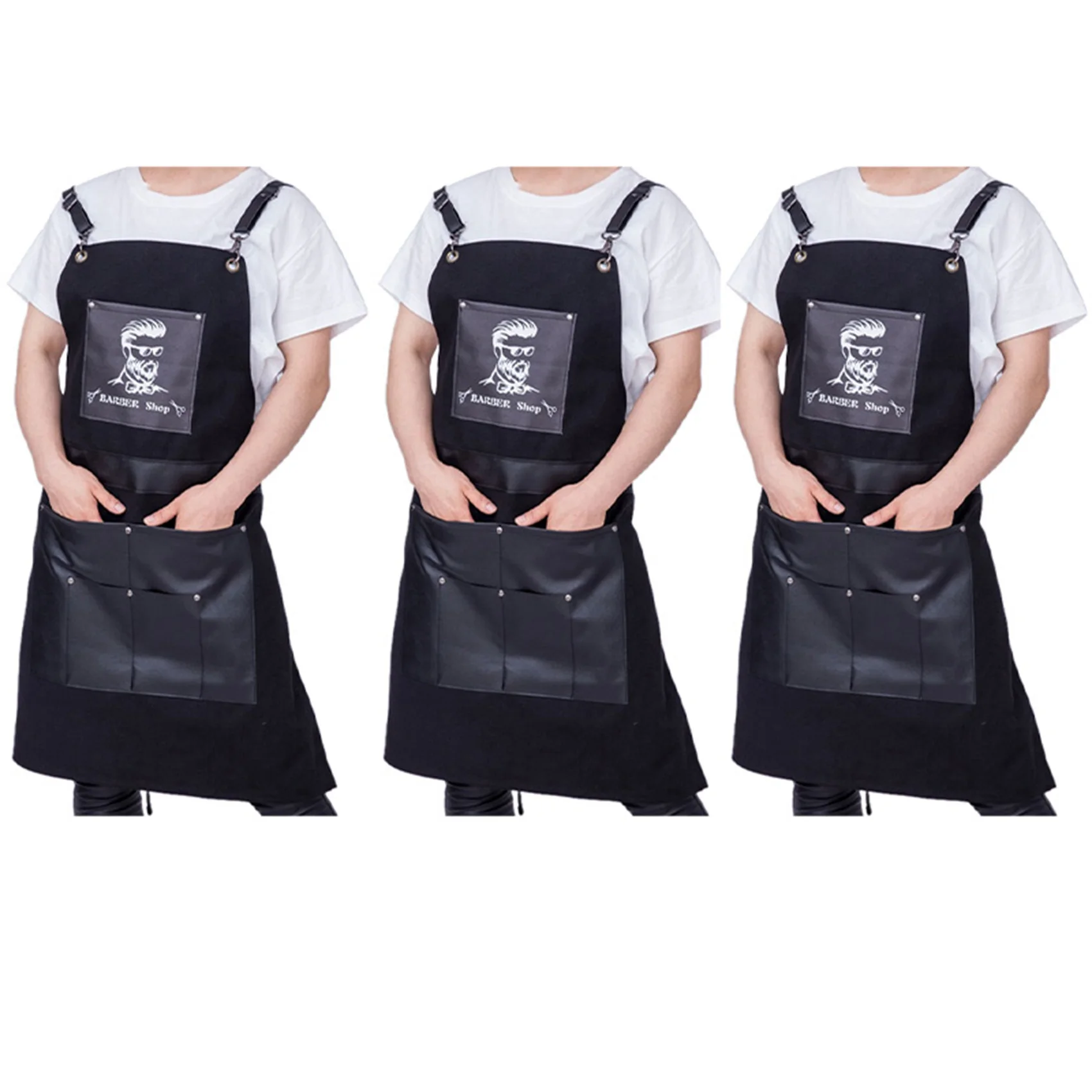 B92A 3X Black Salons Hairdressing Cape For Hair Cutting Apron Oxford Buga Barber Pocket Hair Cutting Dyeing Cape
B92A 3X Black Salons Hairdressing Cape For Hair Cutting Apron Oxford Buga Barber Pocket Hair Cutting Dyeing Cape