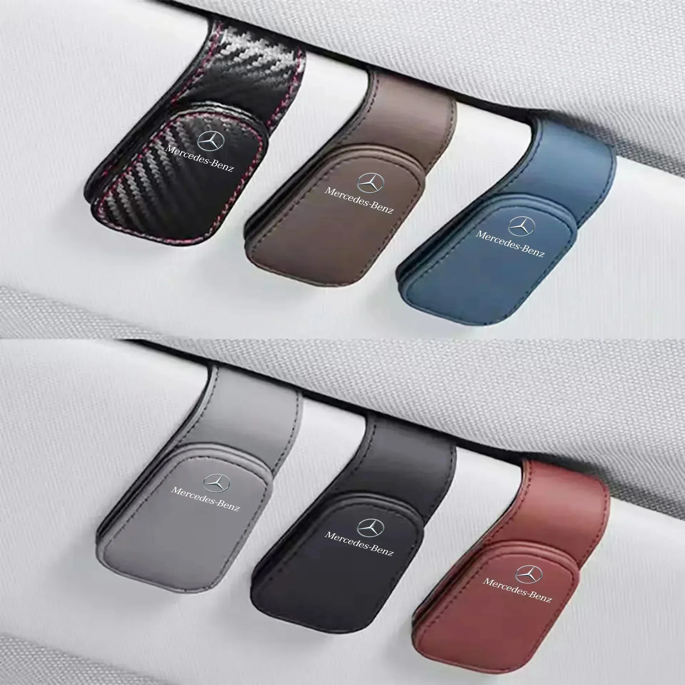 Car Glasses Sun Visor Box Auto Sunglasses Clip Card Accessories For Mercedes Benz AMG W203 W206 W220 W205 W211 W212 W201 W210
Car Glasses Sun Visor Box Auto Sunglasses Clip Card Accessories For Mercedes Benz AMG W203 W206 W220 W205 W211 W212 W201 W210