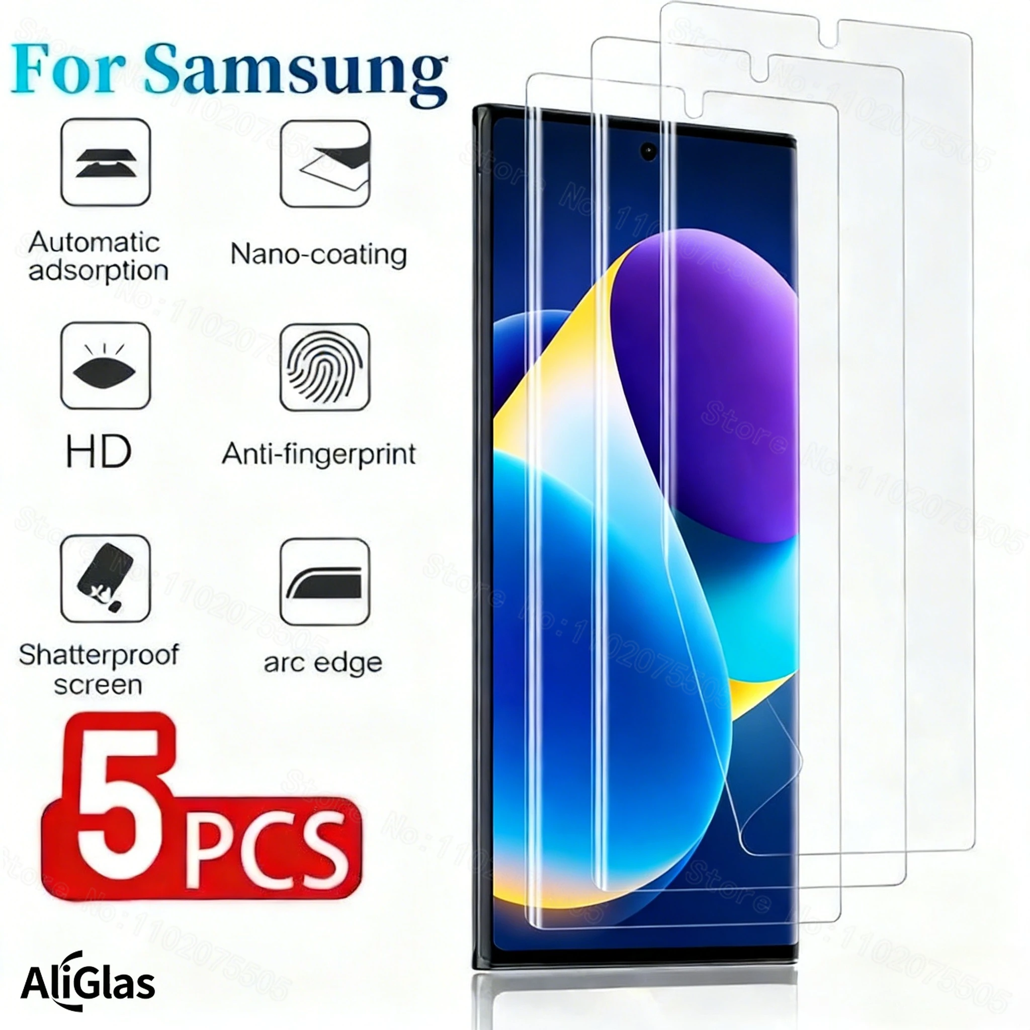 5Pieces HD Hydrogel Film Screen Protector for Samsung galaxy S25 S26 Plus S25 S26 Edge S25 S26 Ultra S25FE S26Pro Soft TPU Film
5Pieces HD Hydrogel Film Screen Protector for Samsung galaxy S25 S26 Plus S25 S26 Edge S25 S26 Ultra S25FE S26Pro Soft TPU Film