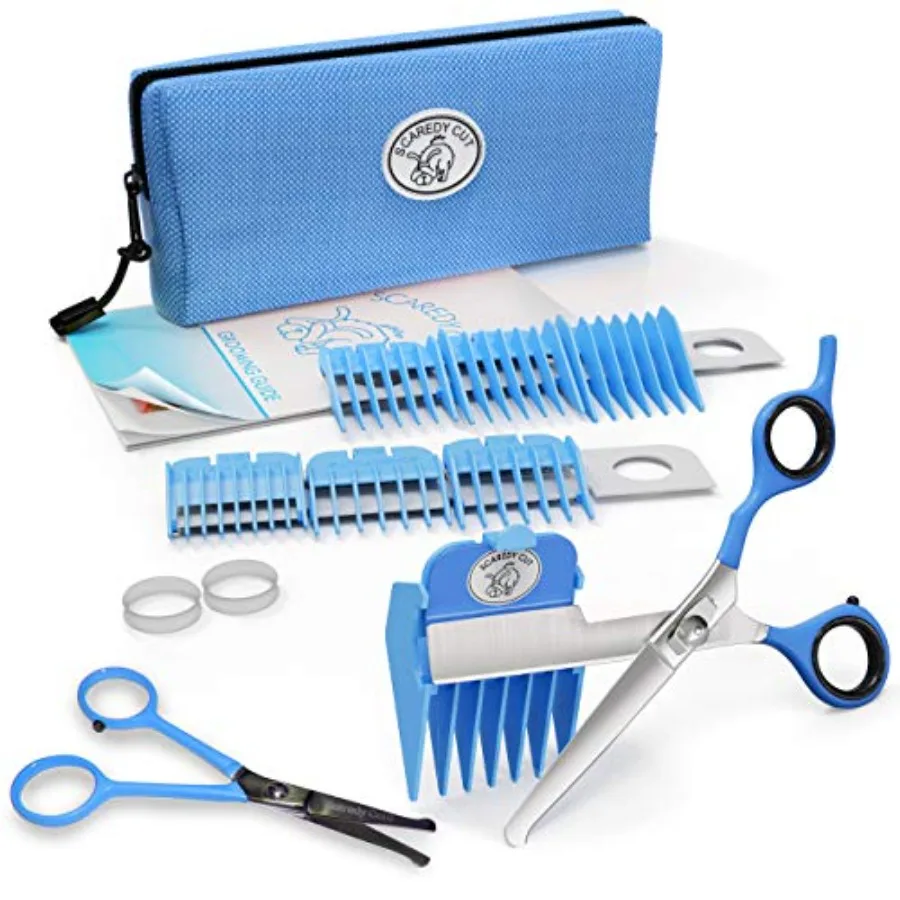 Машинка для стрижки собак Scaredy Cut Buzz: компактные безопасные ножницы для груминга, бесшумная, с низким уровнем шума, для правой руки, синяя
Машинка для стрижки собак Scaredy Cut Buzz: компактные безопасные ножницы для груминга, бесшумная, с низким уровнем шума, для правой руки, синяя