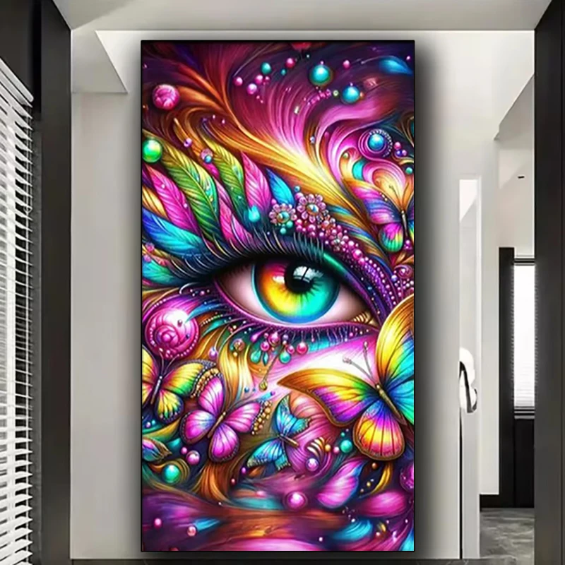 Таинственная фантазия, абстрактные бабочки, глаза, наборы алмазного искусства для взрослых, сделай сам, алмазное искусство, 5D, полная круглая дрель, алмазная живопись
Таинственная фантазия, абстрактные бабочки, глаза, наборы алмазного искусства для взрослых, сделай сам, алмазное искусство, 5D, полная круглая дрель, алмазная живопись