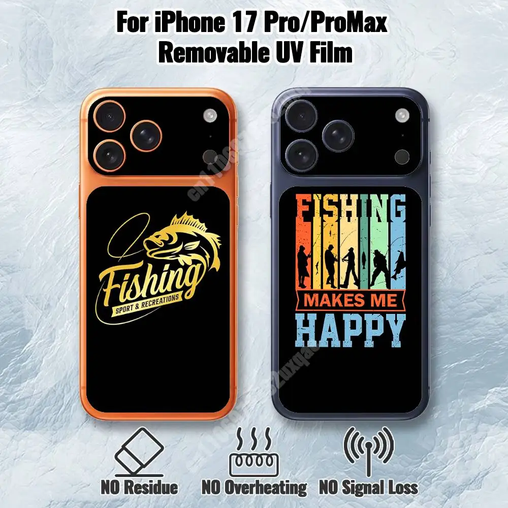 Fisherman Angling Sport Removable UV Film for iPhone 17 Pro 17 ProMax HD Decal Skin
Fisherman Angling Sport Removable UV Film for iPhone 17 Pro 17 ProMax HD Decal Skin