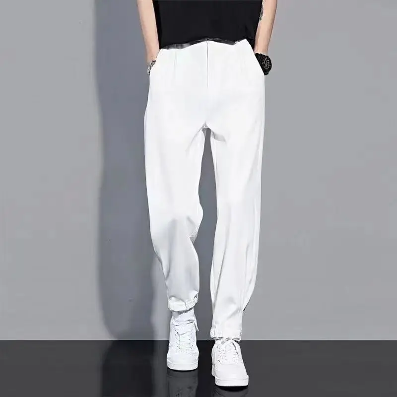 2023 Men's Clothing Pockets Spring Summer Solid Color Button Straight High Waist Loose Capable Handsome Temperament Casual Pants
2023 Men's Clothing Pockets Spring Summer Solid Color Button Straight High Waist Loose Capable Handsome Temperament Casual Pants