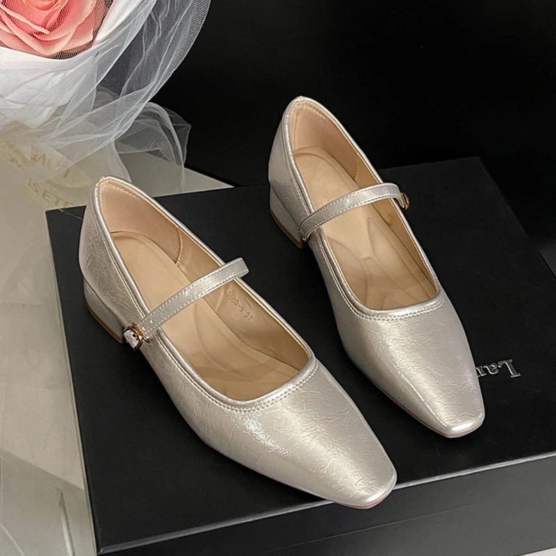 Женские туфли Мэри Джейн на высоком каблуке, элегантные весенние туфли на мелком каблуке, женские туфли 2026, роскошные модельные туфли-лодочки, массивные кожаные туфли, сандалии Mujer
Женские туфли Мэри Джейн на высоком каблуке, элегантные весенние туфли на мелком каблуке, женские туфли 2026, роскошные модельные туфли-лодочки, массивные кожаные туфли, сандалии Mujer