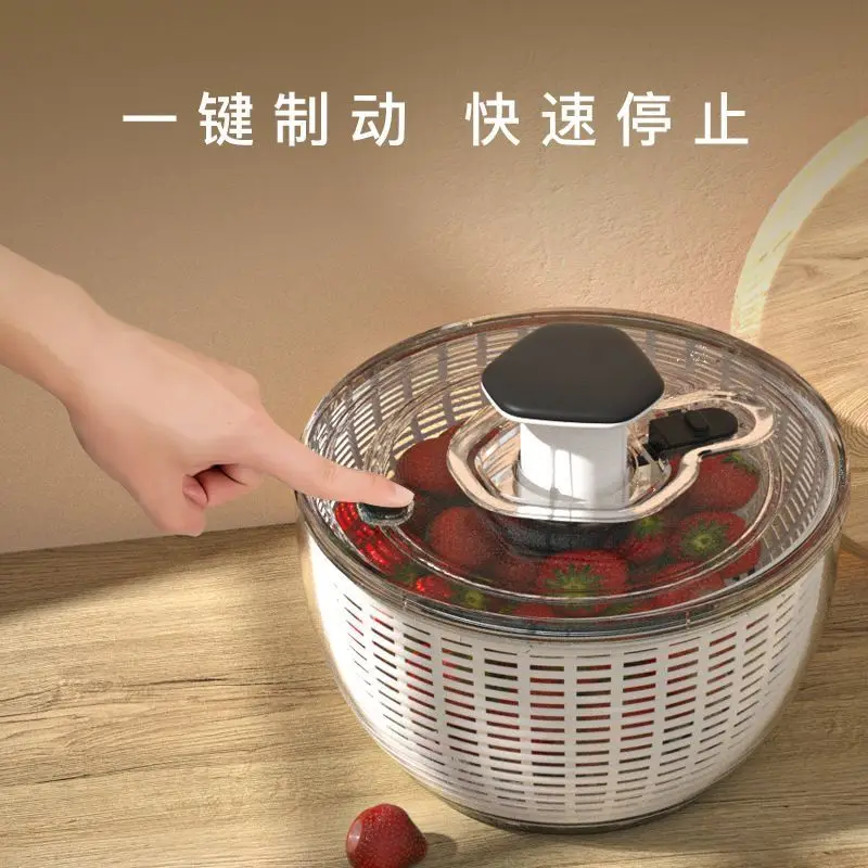 Household Salad Drier, Hand Shake Dehydrator, Kitchen God Tool, Vegetable Washing, Drainage, Water Throwing Basket, Press Type
Household Salad Drier, Hand Shake Dehydrator, Kitchen God Tool, Vegetable Washing, Drainage, Water Throwing Basket, Press Type
