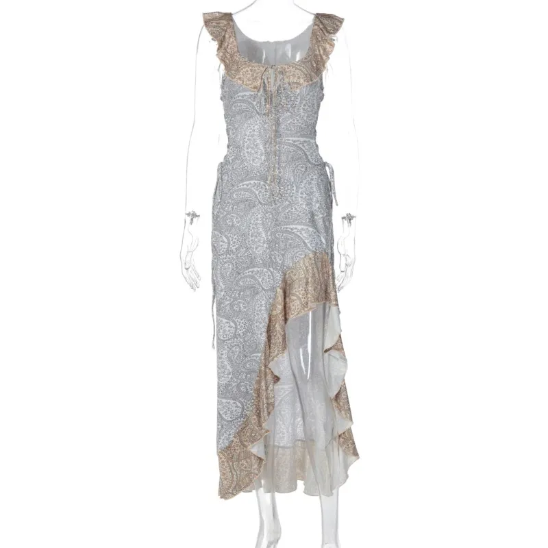 Elegant Women's Dresses Feminino Slash Neck Irregular Patchwork Skirt Cheap Dresses For Sale Party Daily Vacation Women's Dress
Elegant Women's Dresses Feminino Slash Neck Irregular Patchwork Skirt Cheap Dresses For Sale Party Daily Vacation Women's Dress