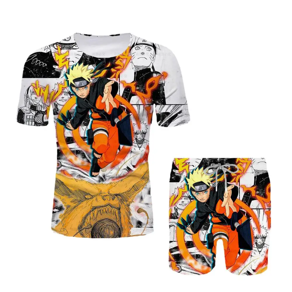 2025 New 3D Print Japanese Cartoon Naruto T-shirt Men T-shirt Shorts Two-piece Set Summer Boys T-shirt+shorts Beach Pants
2025 New 3D Print Japanese Cartoon Naruto T-shirt Men T-shirt Shorts Two-piece Set Summer Boys T-shirt+shorts Beach Pants