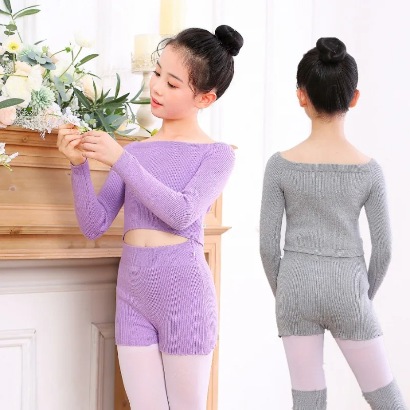 Girls Winter Thickened Dance Sweater Coat Off-Shoulder Neck Shawl Leg Warmers Chinese Folk Dance Wear
Girls Winter Thickened Dance Sweater Coat Off-Shoulder Neck Shawl Leg Warmers Chinese Folk Dance Wear