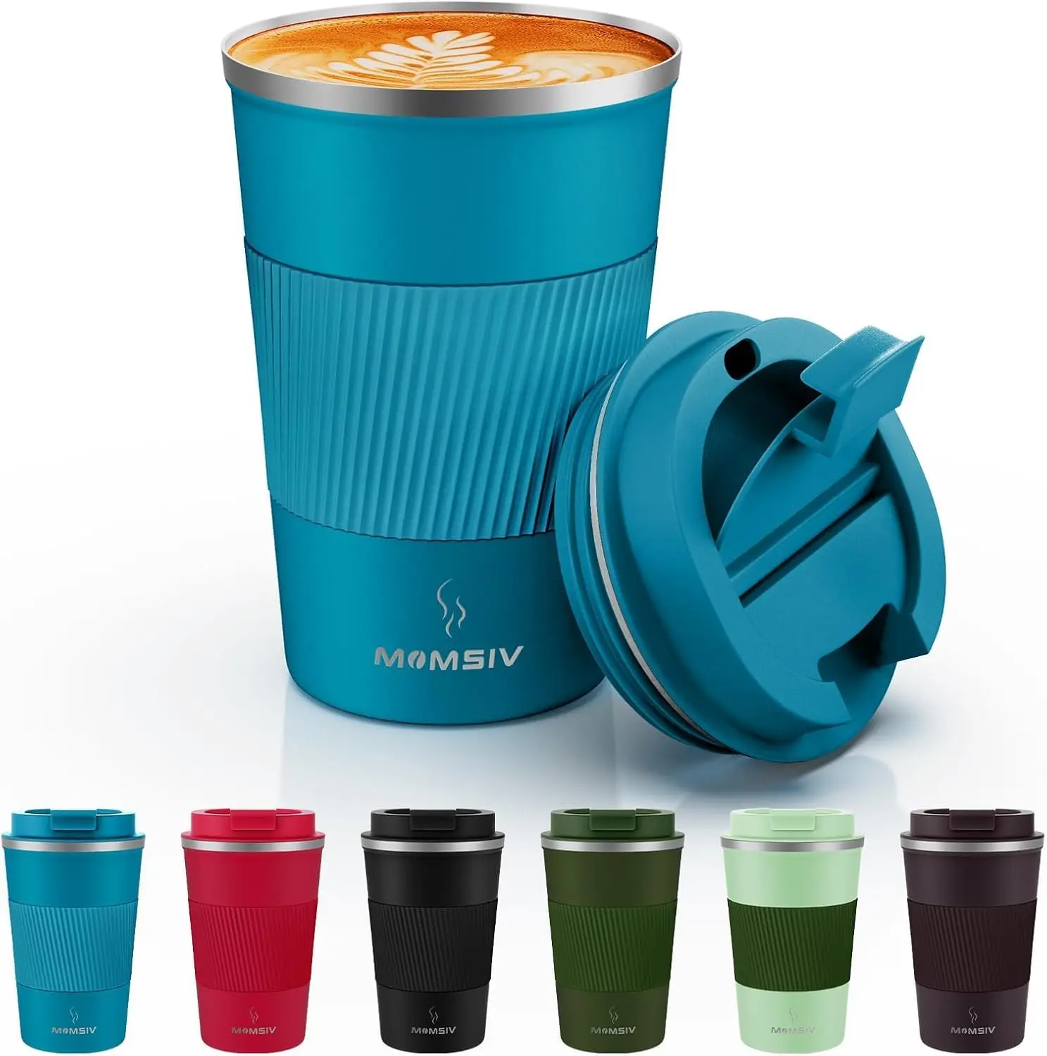 12oz Insulated Travel Mug, Leakproof Stainless Steel Coffee Cup, Double Wall Vacuum for Hot & Cold Drinks
12oz Insulated Travel Mug, Leakproof Stainless Steel Coffee Cup, Double Wall Vacuum for Hot & Cold Drinks