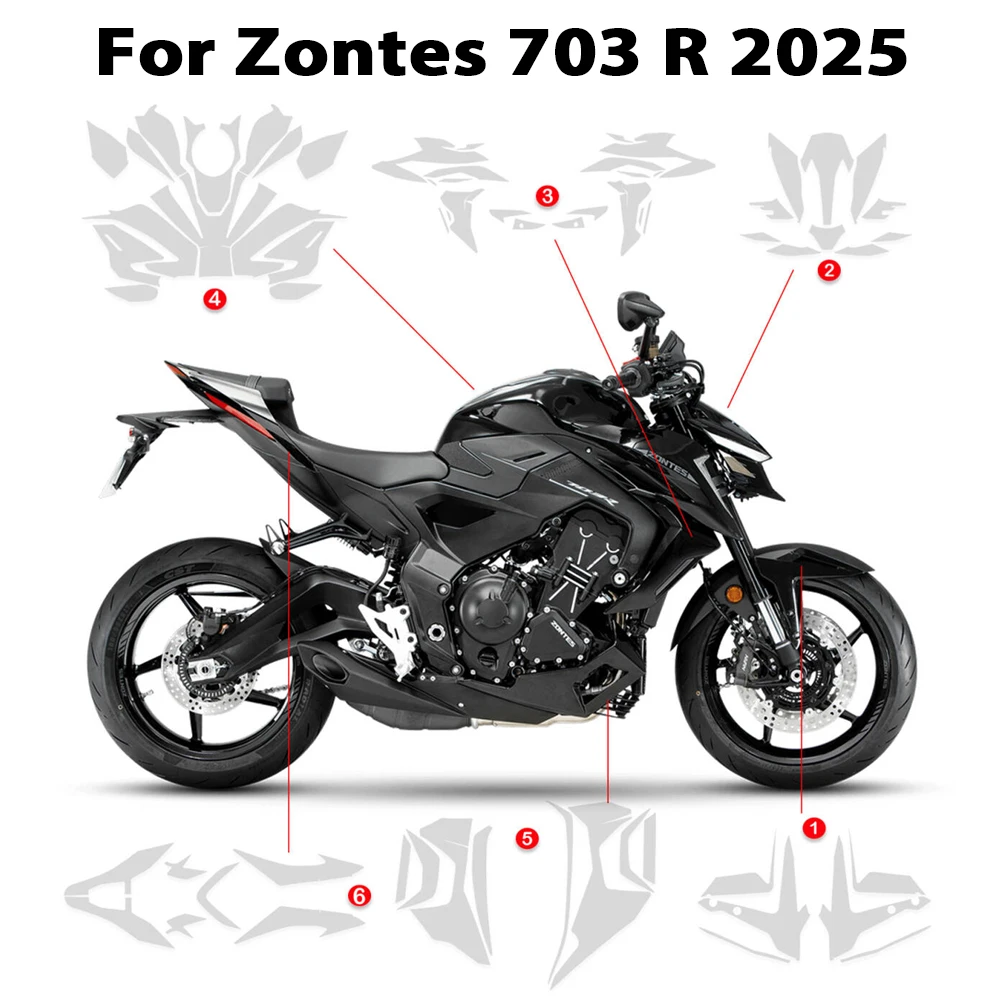 For Zontes 703R 703 R 2025 PPF Anti Scratch Motorcycle Complete Paint Protection Films TPU Invisible Full Body Fairing Kits
For Zontes 703R 703 R 2025 PPF Anti Scratch Motorcycle Complete Paint Protection Films TPU Invisible Full Body Fairing Kits