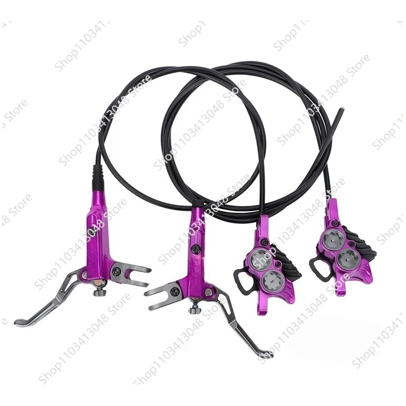 E4 Mountain Bike Hydraulic Brake 800/1550mm Front Rear Brake 4 Piston Oil Pressure E-bike MTB Disc Brake
E4 Mountain Bike Hydraulic Brake 800/1550mm Front Rear Brake 4 Piston Oil Pressure E-bike MTB Disc Brake