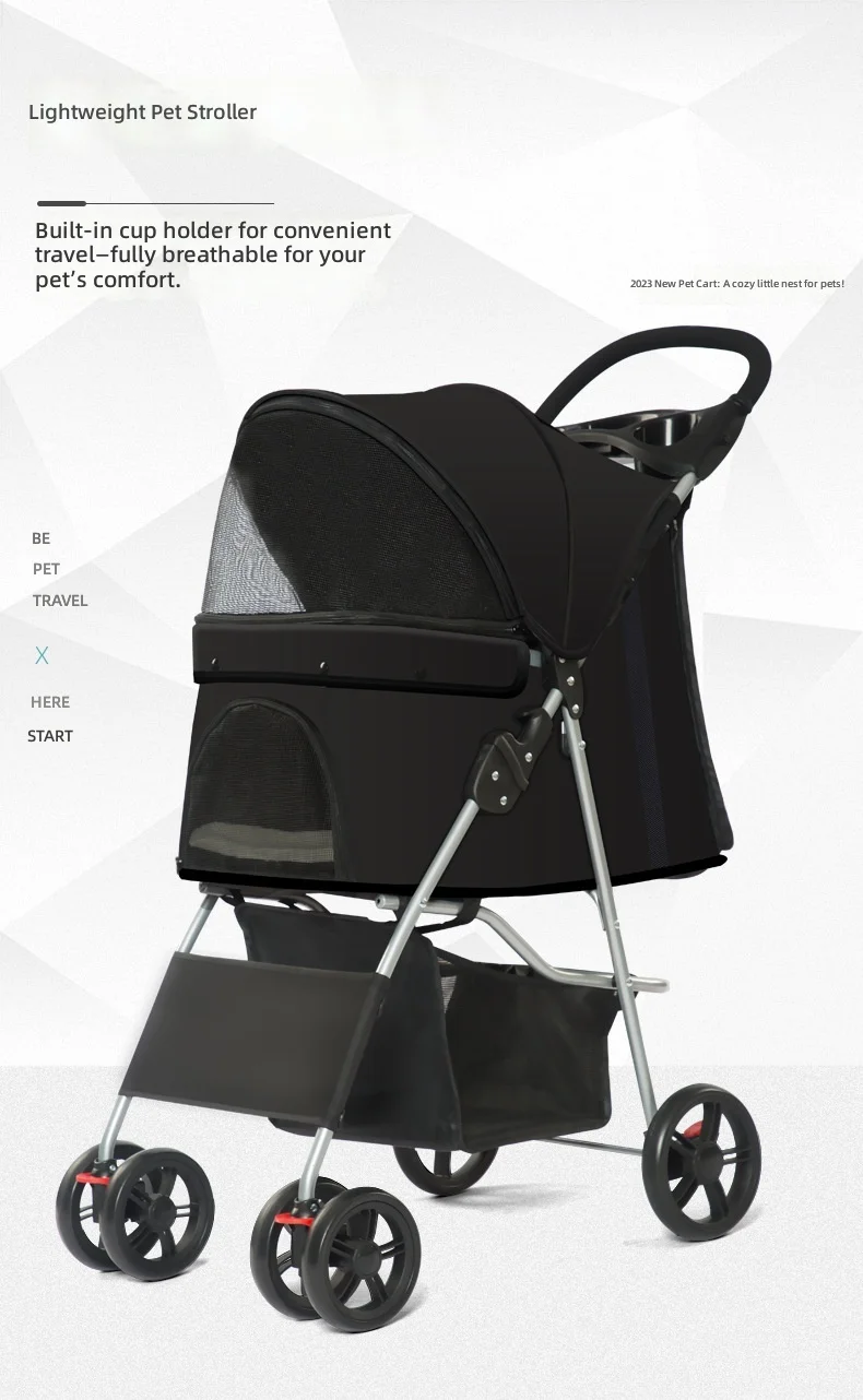 Pet Stroller for Small Dogs and Cats, Easy Foldable Travel Carrier, Portable Pet Carriage for Outdoor Walking
Pet Stroller for Small Dogs and Cats, Easy Foldable Travel Carrier, Portable Pet Carriage for Outdoor Walking