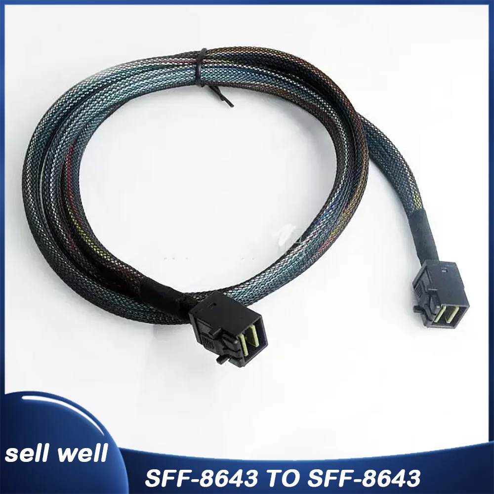 New MINI SAS 3.0 HD 12G SFF-8643 Server-to-Server Array Card Backplate Connector Cable
New MINI SAS 3.0 HD 12G SFF-8643 Server-to-Server Array Card Backplate Connector Cable