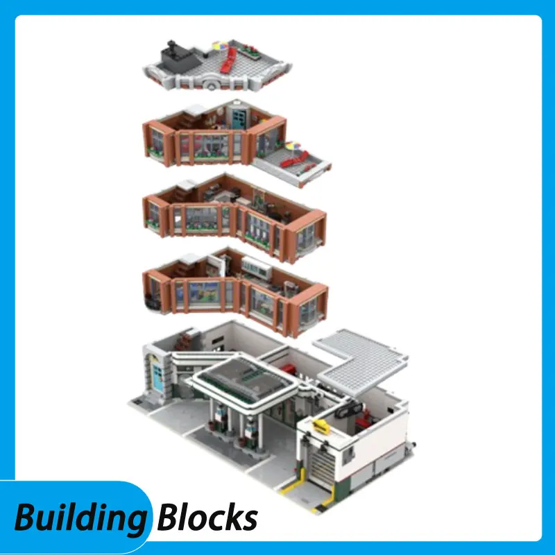 Small Particle Assembled Building Blocks MOC-126334 4897pcs Modern Architecture Building Toys Stereoscopic Model Gift Puzzle Boy
Small Particle Assembled Building Blocks MOC-126334 4897pcs Modern Architecture Building Toys Stereoscopic Model Gift Puzzle Boy