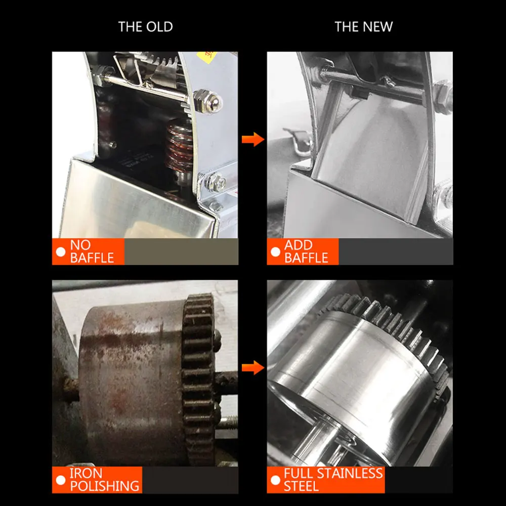 Factory New Pasta Cutter Commercial Electric Dough Noodle Cutting Machine Stainless Steel
Factory New Pasta Cutter Commercial Electric Dough Noodle Cutting Machine Stainless Steel