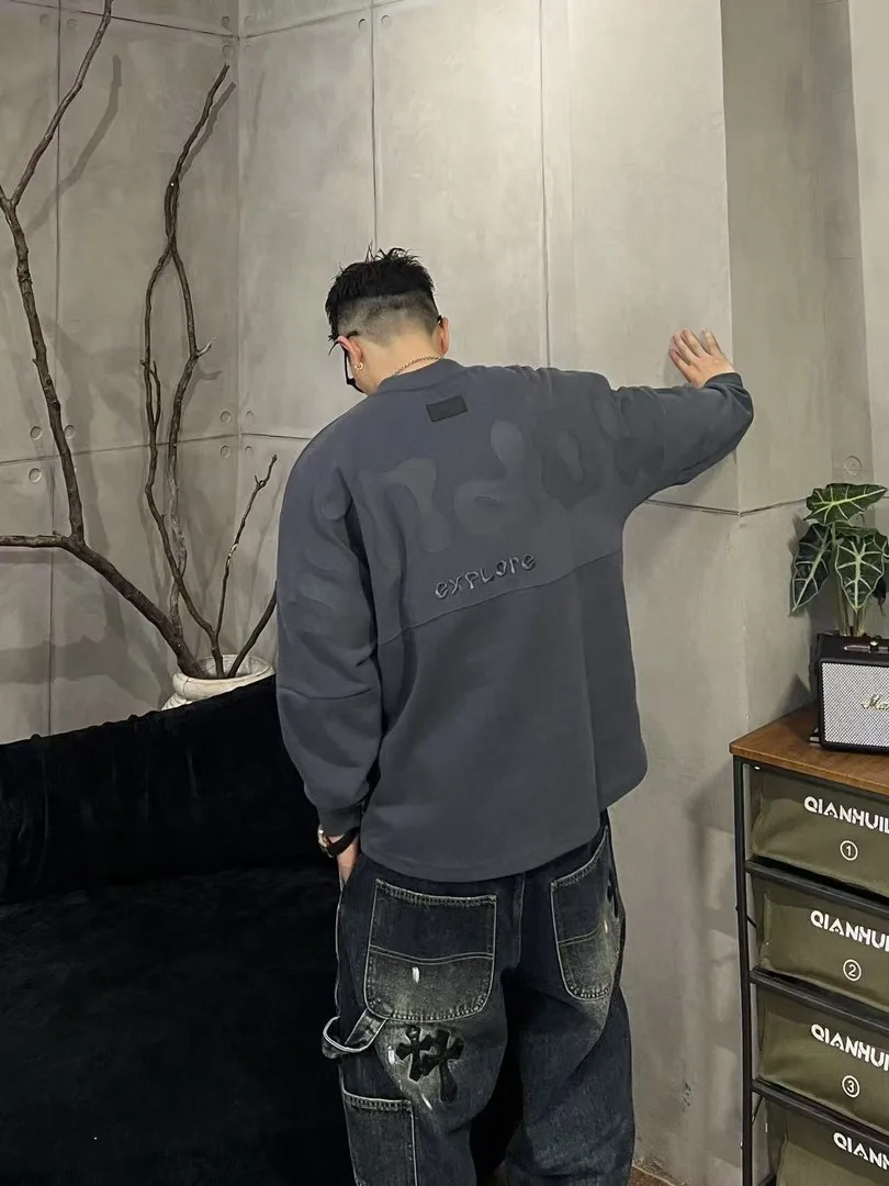 Fall 2025 Men's Casual Long Sve T-irt American Pure Color Loose Ba Letter Design Batwing Sve Breathable Comfortable
Fall 2025 Men's Casual Long Sve T-irt American Pure Color Loose Ba Letter Design Batwing Sve Breathable Comfortable
