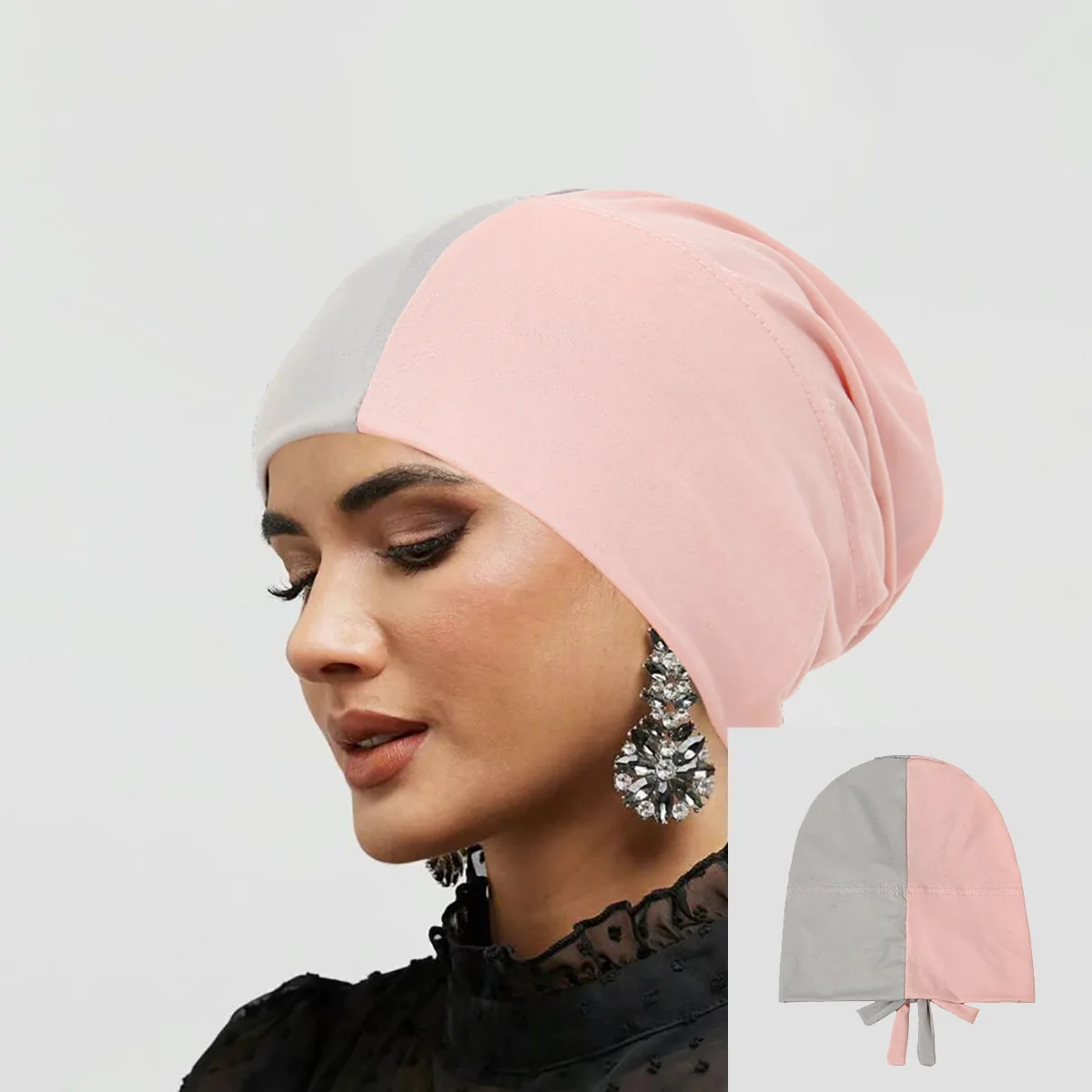 Muslim Women Inner Hijab Hat Pre-tied Lace Up Turban Bonnet Bandage Headscarf Underscarf Chemo Cap Hair Loss Wrap Turbante Mujer
Muslim Women Inner Hijab Hat Pre-tied Lace Up Turban Bonnet Bandage Headscarf Underscarf Chemo Cap Hair Loss Wrap Turbante Mujer