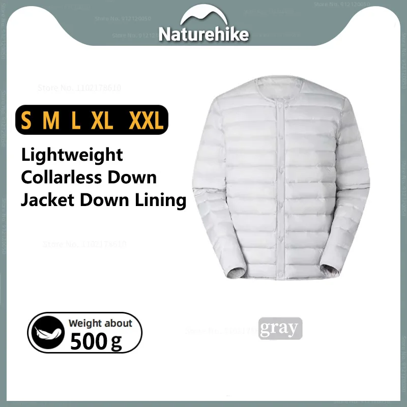 Naturehike Camping Hiking Collarless Down Jacket Winter Lightweight Thermal Down Inserts Mountaineering Warm Coat for Men Women
Naturehike Camping Hiking Collarless Down Jacket Winter Lightweight Thermal Down Inserts Mountaineering Warm Coat for Men Women