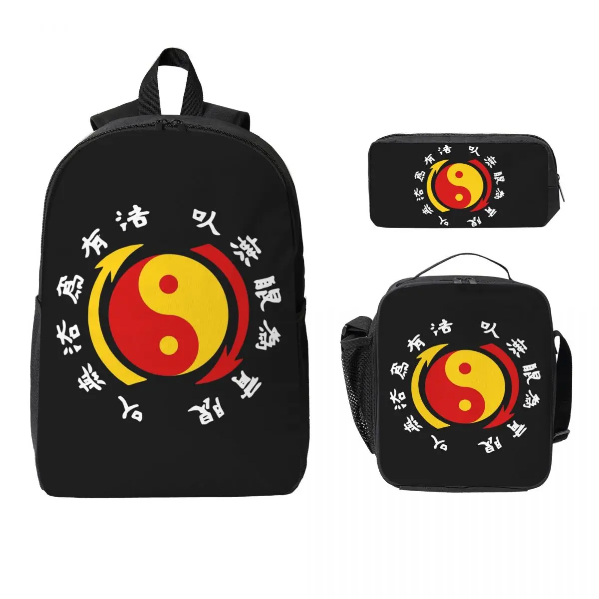 JKD Jeet Kune Do Logo Backpack Boys Girls BookBag School Bag Laptop Shoulder Bags 3ps Insulated Lunch Bag Pencil Case
JKD Jeet Kune Do Logo Backpack Boys Girls BookBag School Bag Laptop Shoulder Bags 3ps Insulated Lunch Bag Pencil Case