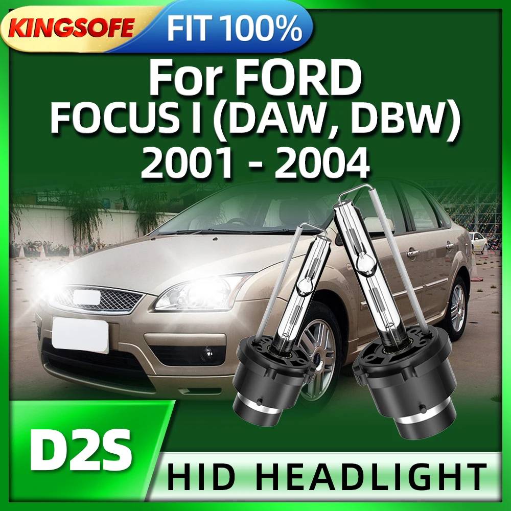 KINGSOFE 12V 35W HID Bulb Xenon Headlight D2S Car Lamp 6000K White For FORD FOCUS I DAW DBW 2001 2002 2003 2004
KINGSOFE 12V 35W HID Bulb Xenon Headlight D2S Car Lamp 6000K White For FORD FOCUS I DAW DBW 2001 2002 2003 2004