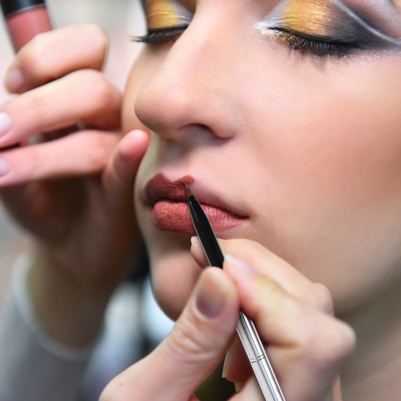 2pcs Double Ended Lip Brush Retractable Lipstick Applicator For Makeup Concealer Eyeshadow Gloss Compact Tool
2pcs Double Ended Lip Brush Retractable Lipstick Applicator For Makeup Concealer Eyeshadow Gloss Compact Tool