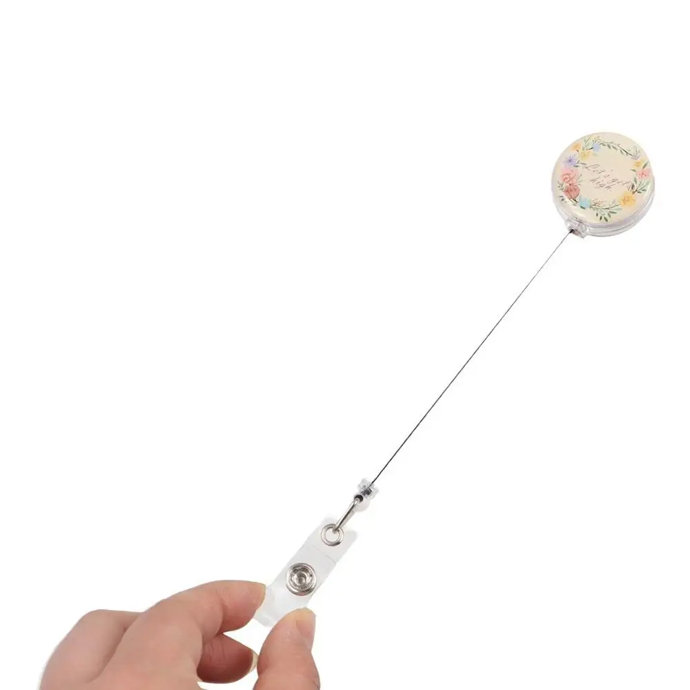 Stretchable Badge Clip Fall-proof High Resilience Nurse Badge Holder with Back Clip Chest Card Retractable Badge Reel Name Tag
Stretchable Badge Clip Fall-proof High Resilience Nurse Badge Holder with Back Clip Chest Card Retractable Badge Reel Name Tag