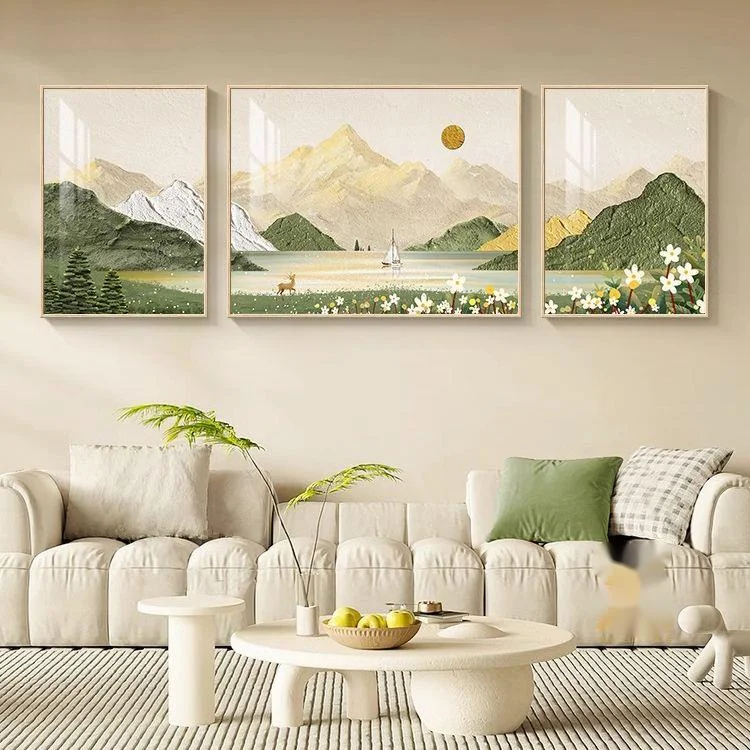 3 Pcs Light Luxury Restaurant Decorative Painting Modern Hanging Painting Sofa Background Wall Printing Poster Wall Art Mural
3 Pcs Light Luxury Restaurant Decorative Painting Modern Hanging Painting Sofa Background Wall Printing Poster Wall Art Mural