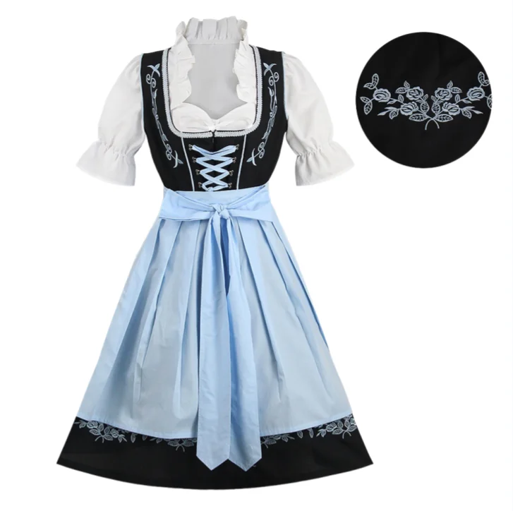 German Beer Festival Costume Halloween Adult Women Dress Oktoberfest Uniform Fancy Party Cosplay Dress Cosplay Costume
German Beer Festival Costume Halloween Adult Women Dress Oktoberfest Uniform Fancy Party Cosplay Dress Cosplay Costume