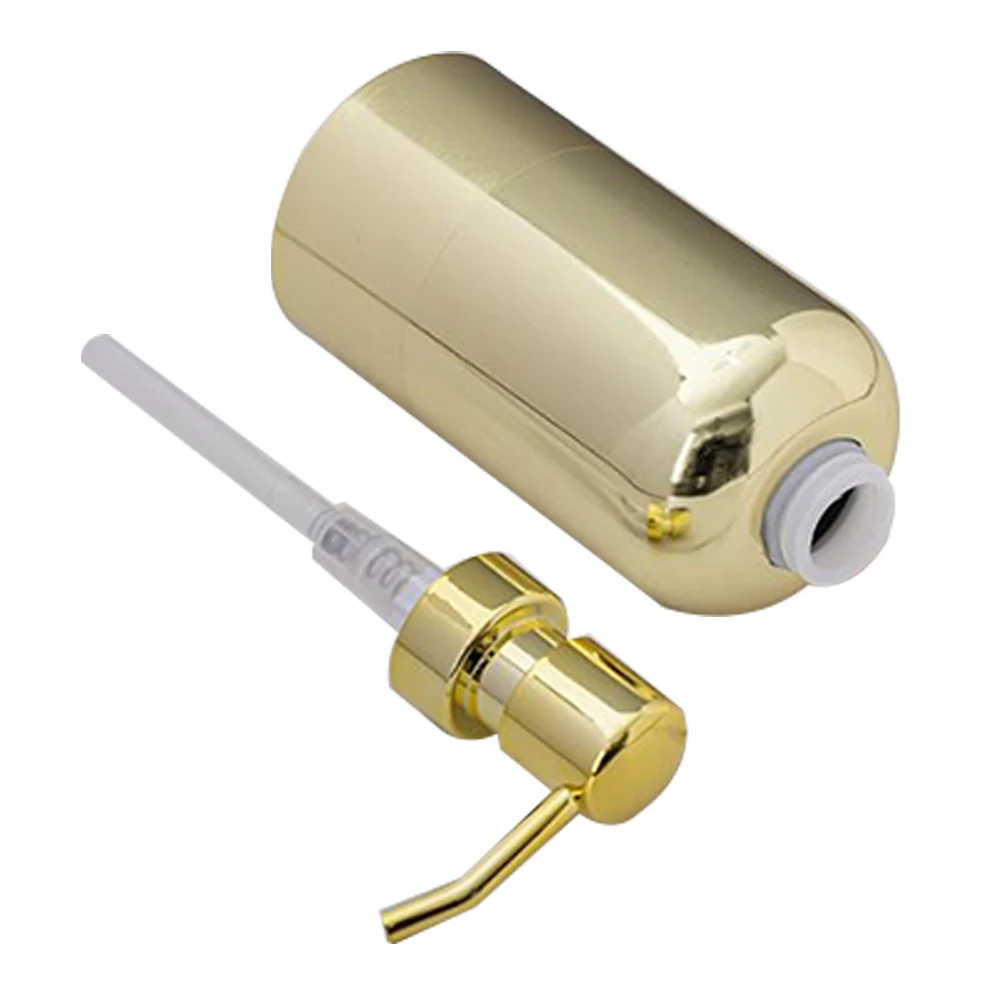 Empty H Soap Dispenser Stainless Steel Golden Pump Bottle for Shampoo Body Wash Kitchen Bath Liquid Container Bathroom
Empty H Soap Dispenser Stainless Steel Golden Pump Bottle for Shampoo Body Wash Kitchen Bath Liquid Container Bathroom
